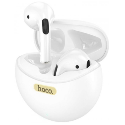 Безпровідні навушники с кейсом Hoco DES10 White, білий