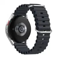 Ремешок Универсальный Ocean 22мм Силикон Темно-серый Ремешок Универсальный Ocean 22мм Силикон Темно-серый