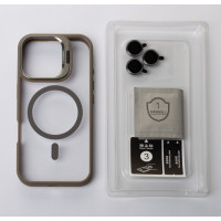 Чехол Накладка Eason iPhone 16 Pro Max Серая