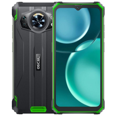 Смартфон Blackview OSCAL S80 6/128 GB Green, Зелений
