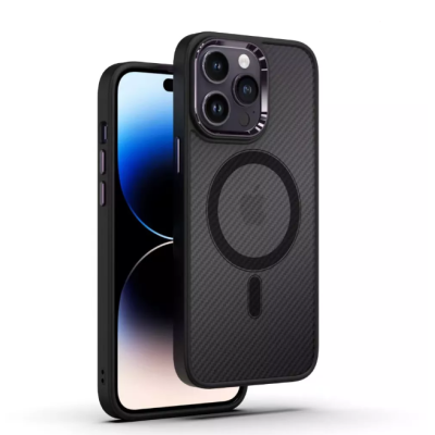 Чохол накладка Black Matte MagSafe iPhone 14 Pro Max Чорна