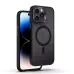 Чехол накладка Black Matte MagSafe iPhone 14 Pro Max Черная