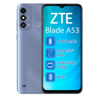 Смартфон ZTE Blade A53 2/32Gb Blue, голубой Смартфон ZTE Blade A53 2/32Gb Blue, голубой