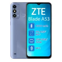 Смартфон ZTE Blade A53 2/32Gb Blue, голубой Смартфон ZTE Blade A53 2/32Gb Blue, голубой