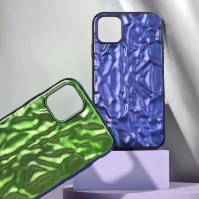 Чохол накладка WAVE Gradient Water iPhone 14 Pro Фіолетова