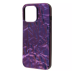 Накладка WAVE Gradient Water iPhone 13 Фіолетова