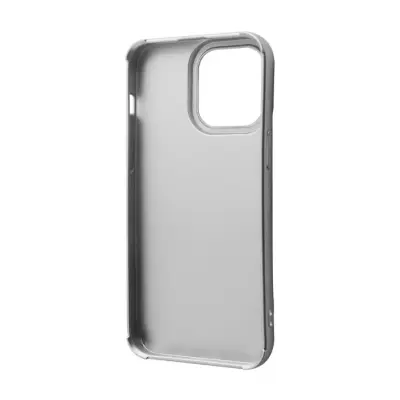 Чехол накладка WAVE Gradient Water iPhone 12/12 Pro Серебристая