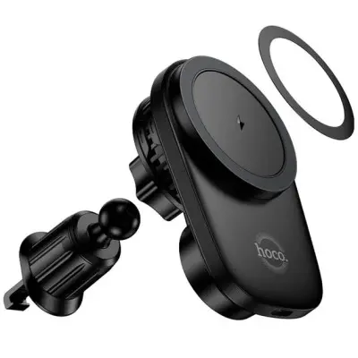 Автотримач Hoco HW36 Air Outlet з БЗП Black, Чорний Автотримач Hoco HW36 Air Outlet з БЗП Black, Чорний