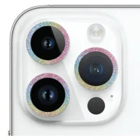 Захисне скло на камеру Metal Sparkles iPhone 15 Pro/15 Pro Max Бузкове (Rainbow) Захисне скло на камеру Metal Sparkles iPhone 15 Pro/15 Pro Max Бузкове (Rainbow)