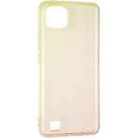 Накладка Ultra Gradient Realme C11 (2021) Желтая/ Розовая