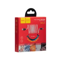 Кабель дата Hoco X21 microUSB 1м Чёрно-синий