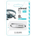 Флеш пам'ять USB 8Gb Wibrand Aligator USB 2.0 Біла