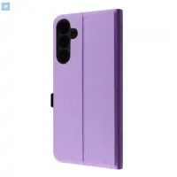 Чехол-книжка WAVE Flap Samsung A065 (A06) Светло-фиолетовая