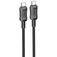Кабель Hoco X94 Type-C to Type-C 60W 1м Чорний Кабель Hoco X94 Type-C to Type-C 60W 1м Чорний