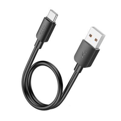 Кабель дата короткий Hoco X96 Type-C 0.25м Чёрный