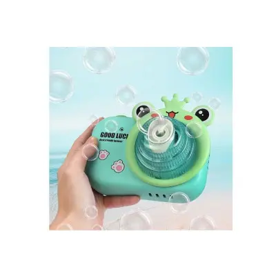 Фотокамера-генератор мыльных пузырей Frog Зеленая
