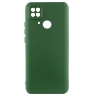 Накладка Getman Liquid Silk Xiaomi Redmi 10C Темно-зеленая
