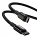 Кабель дата Baseus Tungsten Type-C to Type-C 2м 240W Чорний