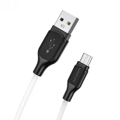 Кабель Borofone BX42 MicroUSB 1м Белый Кабель Borofone BX42 MicroUSB 1м Белый