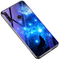 Чехол накладка Glass Fantasy Xiaomi Mi 9 SE Лунная ночь