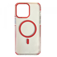 Чехол накладка TRX MagSafe iPhone 14 Pro Max Красная Чехол накладка TRX MagSafe iPhone 14 Pro Max Красная