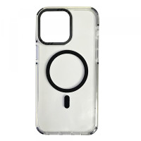 Чехол накладка TRX MagSafe iPhone 15 Pro Черная Чехол накладка TRX MagSafe iPhone 15 Pro Черная