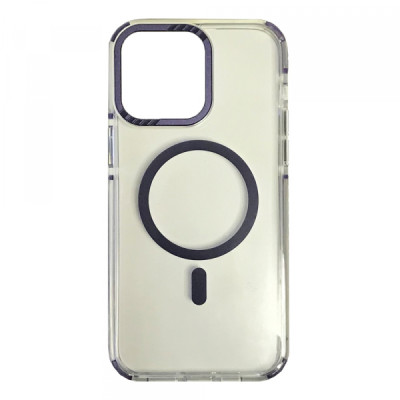 Чохол накладка TRX MagSafe iPhone 15 Pro Max Фіолетова