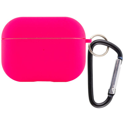 Чохол для AirPods Pro 2 Microfiber Рожевий /Barbie Pink