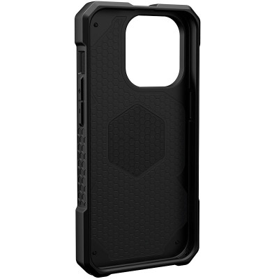 Чехол накладка UAG Monarch Leather MagSafe iPhone 14 Pro Max Серая