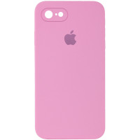 Чехол накладка HC iPhone 7 Розовая (Light Pink) Square Full