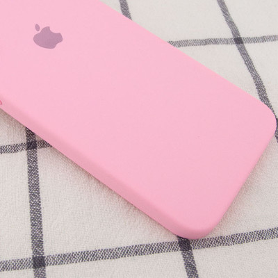Накладка HC iPhone 7 Розовая (Light Pink) Square Full