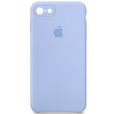 Накладка HC iPhone 7 Блакитна (Lilac Blue) Square Full