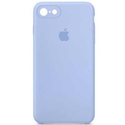 Чохол накладка HC iPhone 7 Блакитна (Lilac Blue) Square Full