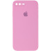 Накладка HC iPhone 7+ Рожева (Light Pink) Square Full