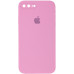 Чохол накладка HC iPhone 7+ Рожева (Light Pink) Square Full