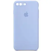 Чохол накладка HC iPhone 7+ Блакитна (Lilac Blue) Square Full