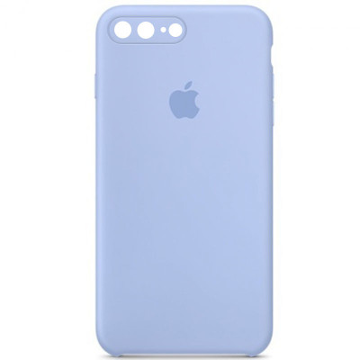 Чохол накладка HC iPhone 7+ Блакитна (Lilac Blue) Square Full