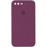 Чохол накладка HC iPhone 7+ Бордова Square Full