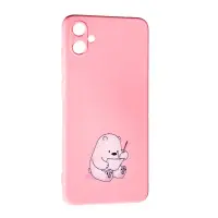 Чехол накладка Art Samsung A055 (A05) Медведь