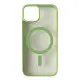 Чехол накладка Clear Color MagSafe iPhone 11 Мятная