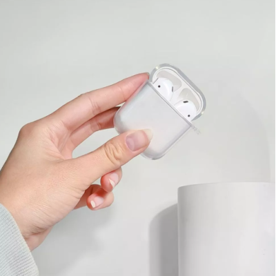 Чохол для AirPods 1/2 Crystal Прозорий