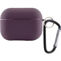 Чохол для навушників AirPods 3 Microfiber Фіолетовий/ Elderberry