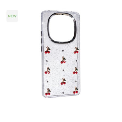 Чохол Накладка Glue Case Hit Xiaomi Redmi Note 14 Pro 4G Вишня
