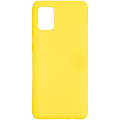 Чехол накладка Samsung A217 (A21s) Желтая