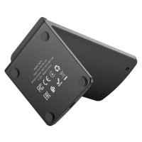 Бездротовий зарядний пристрій Borofone BQ16 Black, Чорний Бездротовий зарядний пристрій Borofone BQ16 Black, Чорний