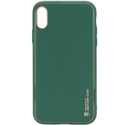 Накладка X-Shield iPhone X Зеленая/ Army Green