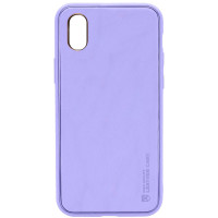 Чехол накладка X-Shield iPhone X Сиреневая/ Dasheen Чехол накладка X-Shield iPhone X Сиреневая/ Dasheen