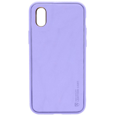 Чехол накладка X-Shield iPhone X Сиреневая/ Dasheen