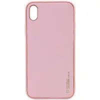 Чохол накладка X-Shield iPhone X Рожева/ Pink