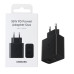 Мережевий зарядний пристрій Samsung 35W Black, Чорний